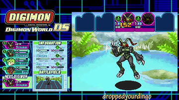 Blind Playthrough Digimon World DS #13 - Star Piece and Shogun [no commentary]
