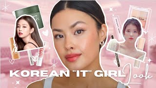 The Classic Korean *IT* Girl Makeup Look ✨ Clean Girl Makeup but with K-Beauty