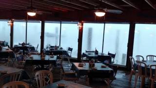 ef0 tornado from inside marinadeck restaurant in ocean city 8 1 16