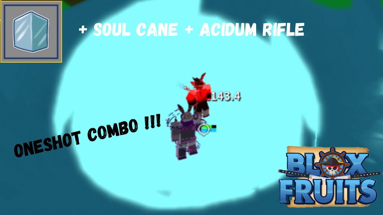 How to one shot combo with soul cane I Blox Fruits 