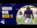 Fantasy Pill #52: Waiver Wire Week 11