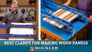 Making Flat Wood Panels with New Deluxe Panel Clamps