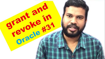 grant and revoke in oracle | grant all privileges to user in oracle #31