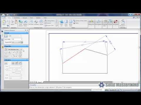 Solid Edge Drafting Top Tips : How To Control The Dimension Axis
