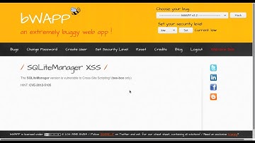 SQLiteManager XSS