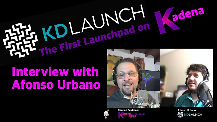 KDLaunch: Interview with Afonso Urbano - First #La...