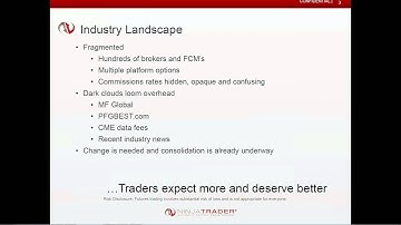 Introducing NinjaTrader Brokerage, and NinjaTrader 8 Update