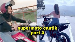 Kumpulan vidio Cewek cantik Naik Motor #KLX #CRF #storyWA part 4 #SupermotoCantik