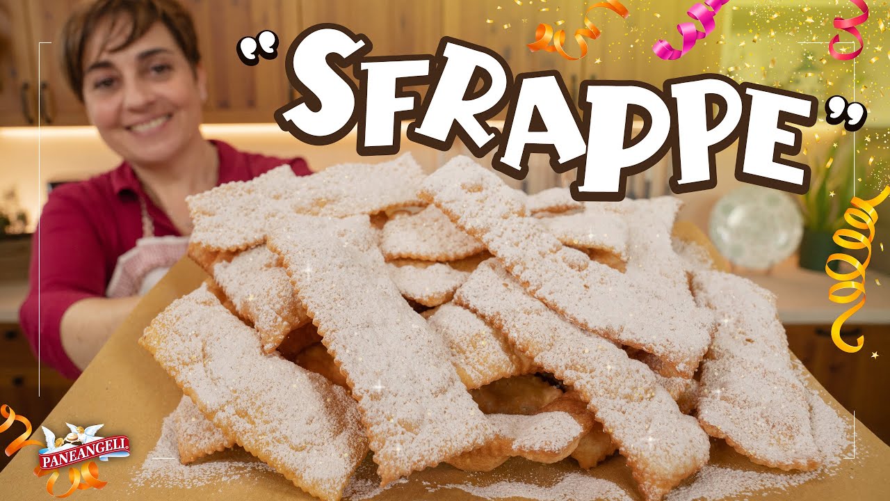 Le mie "SFRAPPE" di Carnevale con la ricetta di famiglia - Fatto in Casa da Benedetta