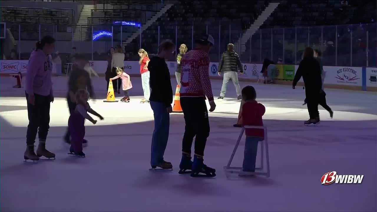 Stormont Vail Events Center hosts first Santa Skate, popular response from public