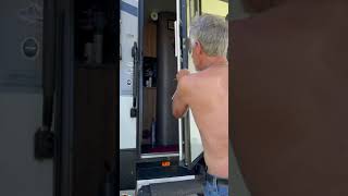 Breaking into our own camper