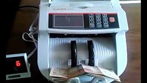 Lada eco LCD currency counting machine