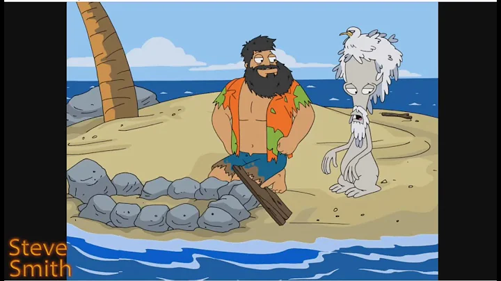 American Dad - Stan and Roger are in uninhabited island