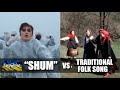 GO_A's Eurovision entry "SHUM" vs.  Traditional folk song