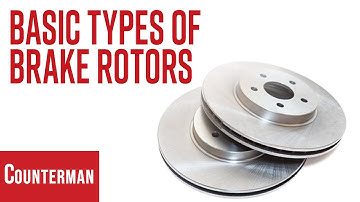 Basic Types of Brake Rotors