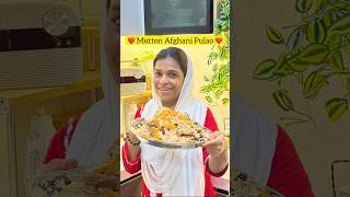 Mutton Afghani Pulao Recipe 🤤❤️ #afrozkitchen #muttonrecipe #afghanipulao #ytshorts #cooking