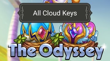 Merge Dragons! The Odyssey Event! All Cloud Keys!