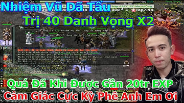 Trị Dã Tẩu 100 Danh Vọng Nhận Được Kinh Nghiệm Quá Đã Gần 20tr EXP Cực Kỳ Hấp Dẫn | Duy Khải Gaming