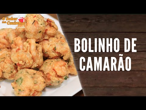 Vídeo: Como Cozinhar Camarão Com Bolinhos