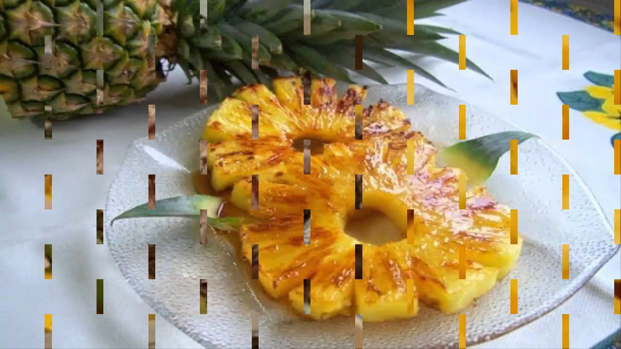 Beneficios De Comer Piña Al Horno - YouTube
