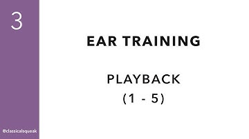 RCM Level 3 Playback (Ear Training) | 1-5