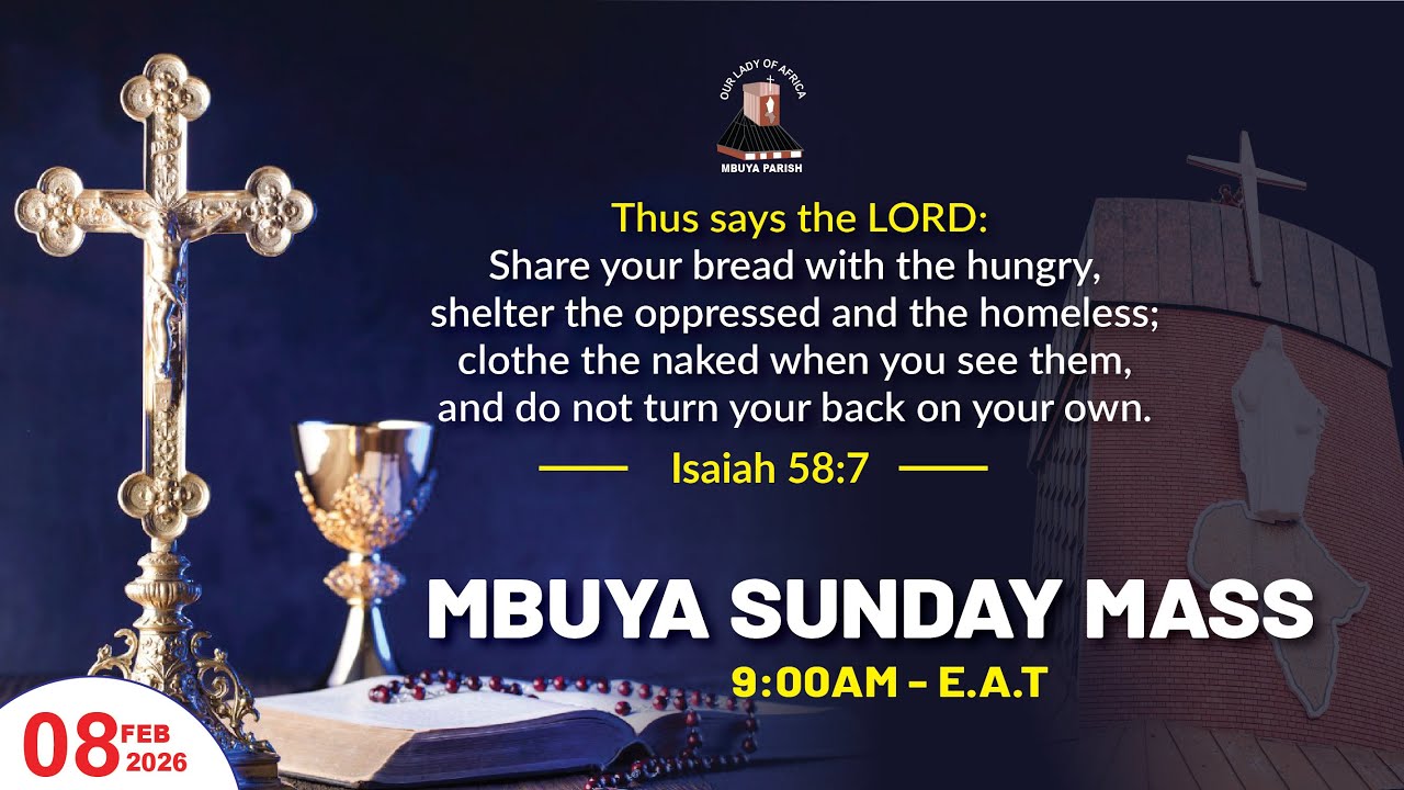 FIFTH SUNDAY IN ORDINARY TIME, YEAR A || Daily TV Mass, 08th February, 2026