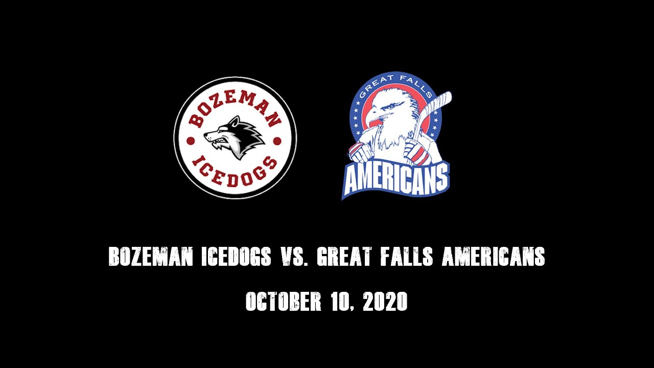 Bozeman Icedogs vs. Great Falls Americans October 10, 2020 Game Recap