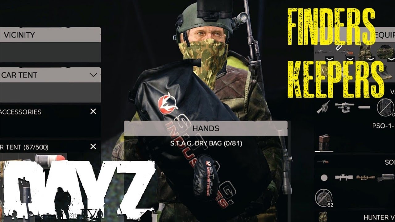 I Want The STAG BAG Finders Keepers DayZ