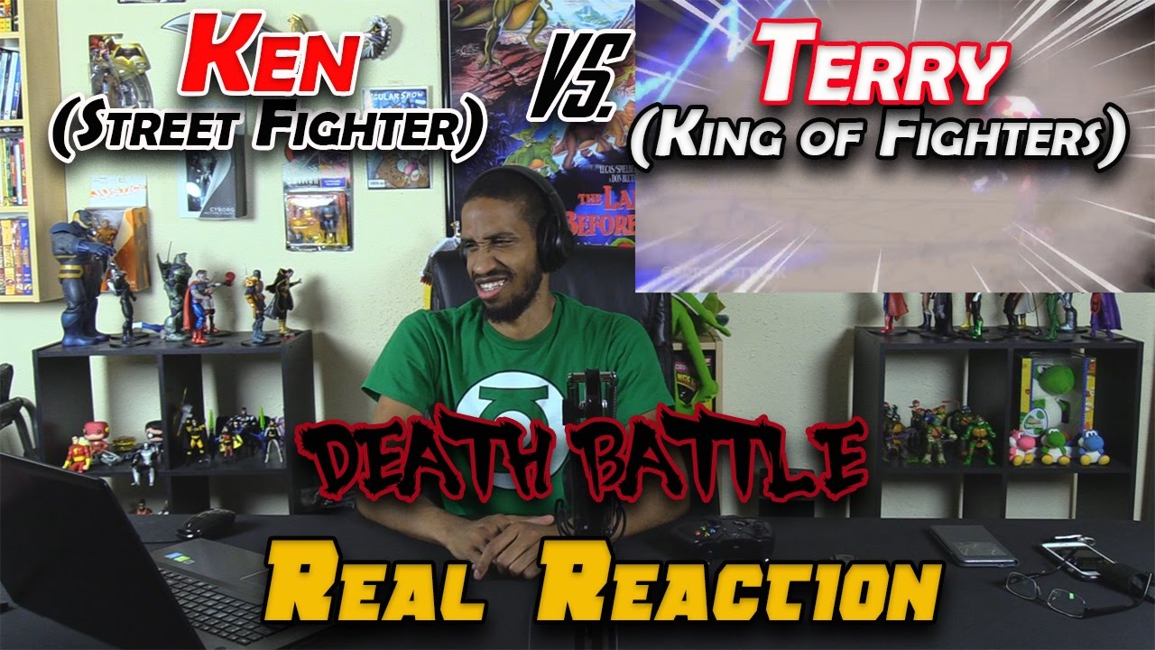 Ken(Street Fighter) VS Terry(King of Fighters) DEATH BATTLE Real Reaction