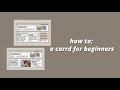 pretty for beginners carrd tutorial!