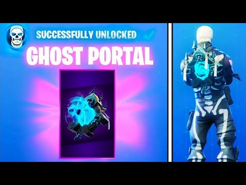 Video: Fortnite Skull Trooper-mål Och Hur Man Kan Låsa Upp Ghost Portal-backbling