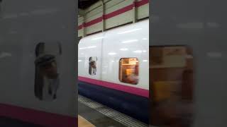 E3系つばさE2系やまびこ号　JR福島駅