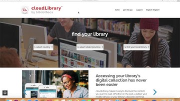 Quick Guide to cloudLibrary