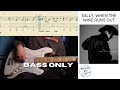 ROLE MODEL: Sally, When The Wine Runs Out - Bass Cover with Bass Tabs (Bass Only)