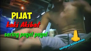 Pijat Urut refleksi tradisional|memijat kaki Dan Paha akibat sering pegel pegel