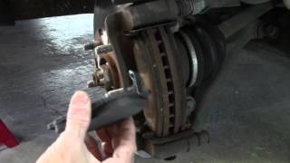 How to replace 2003 Hyundai Santa Fe front brake pads
