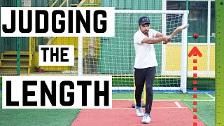 Judge the Length of Cricket Ball in batting @cricketmastery