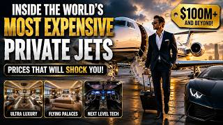Inside the World’s Most Expensive Private Jets: Billionaire Flying Palaces