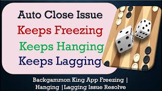 How to Fix Backgammon King Auto Close | Keeps Hanging | Freezing | Lagging Issue Solve in Android screenshot 5