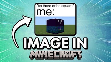 Load ANY Image Inside Of Minecraft (Tutorial)