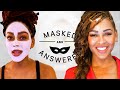 How Meagan Good Repaired the Damage of Extremely '90s Eyebrows | Masked and Answered | Marie Claire