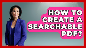 How To Create A Searchable PDF? - Graphic Design Nerd
