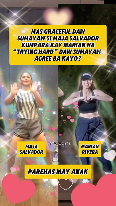 Maja Salvador vs Marian Rivera😱 #majasalvador #marianrivera #celebrity #viralshorts