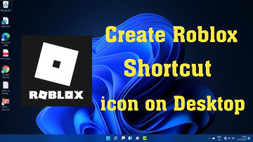 How To Create  A Roblox Shortcut Icon On All Windows
