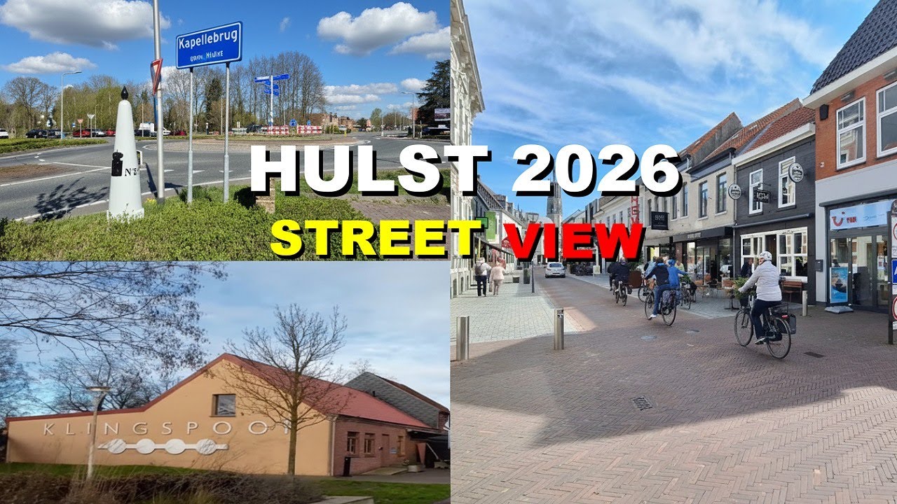 Cycling Through Hulst 2026 | Street View Tour