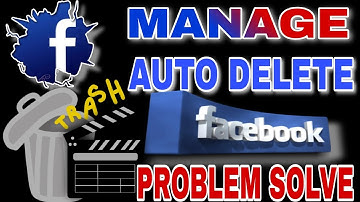 How to Manage Auto Delete Broadcast Video on Facebook(subrang dali lang pala)Fix Facebook Video
