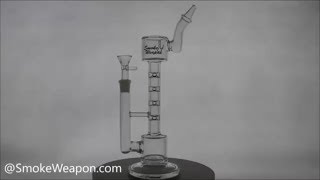Upline Ladder Perc Straight Tube Bong