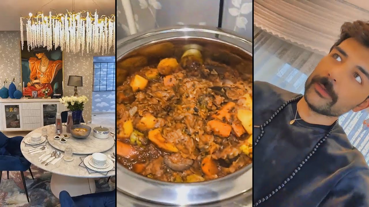 عقيل الرئيسي يسوي الفطور اسرع مرقوق خضار وسلطة الناتشوز ❤️