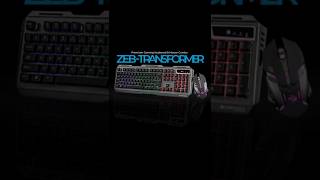 Zebronics ZEB-Transformer Gaming Keyboard &amp; Mouse Combo🔥 udget RGB Setup#desksetup#viralfeeds