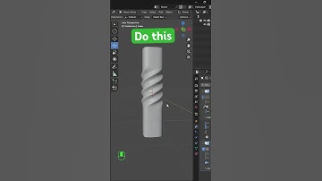 How to twist objects in blender. everyday blender tips#3dblender #blendertutorial #aniverse